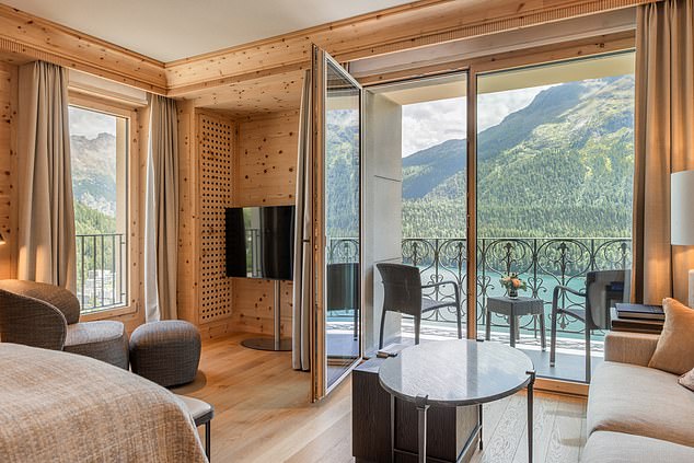 Each offers a homely feel styled as a ski chalet, with the walls and ceilings lined with pine wood