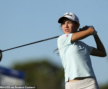 Kai Trump missed the cut at The ANNIKA driven by Gainbridge tournament