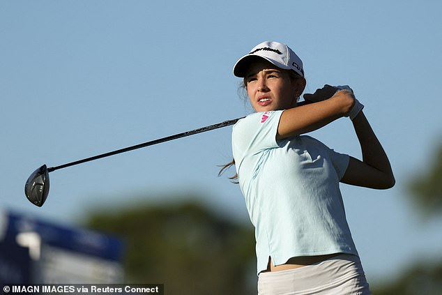 Kai Trump missed the cut at The ANNIKA driven by Gainbridge tournament