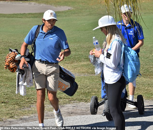 Charlie shot the joint-lowest round of the day as he powered his school to another state title