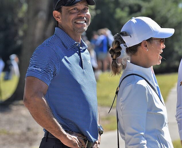 Tiger Woods is continuing to fight through the pain in his back to try and get back to playing