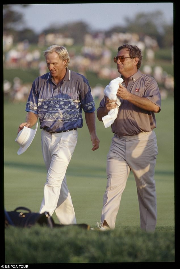 Greg Norman and Zoeller enjoyed a friendly rivalry dating back to the white towel incident at the 1984 US Masters