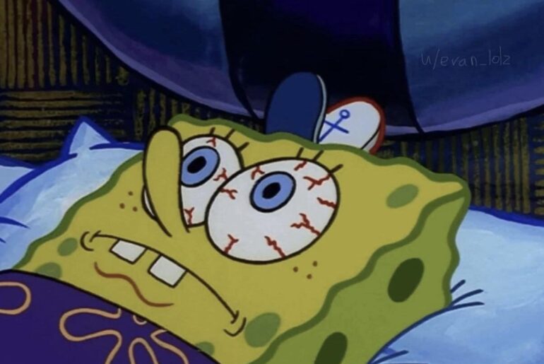 Me the entire night before my 6 am tee time tomorrow