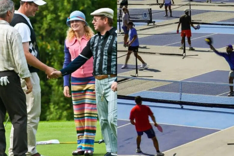 EXPLAINED: Why Pickleball Is Taking Over Golf In Corporate Culture | Pickleball