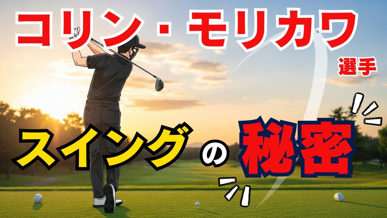 コリン・モリカワ選手 スイングの凄さと真似したいポイント コリン・モリカワ選手 スイングの凄さと真似したいポイント