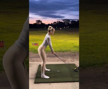 Amazing Golf Swing you need to see | Golf Girl awesome swing | Golf shorts |  Grace Hallinan Amazing Golf Swing you need to see | Golf Girl awesome swing | Golf shorts |  Grace Hallinan