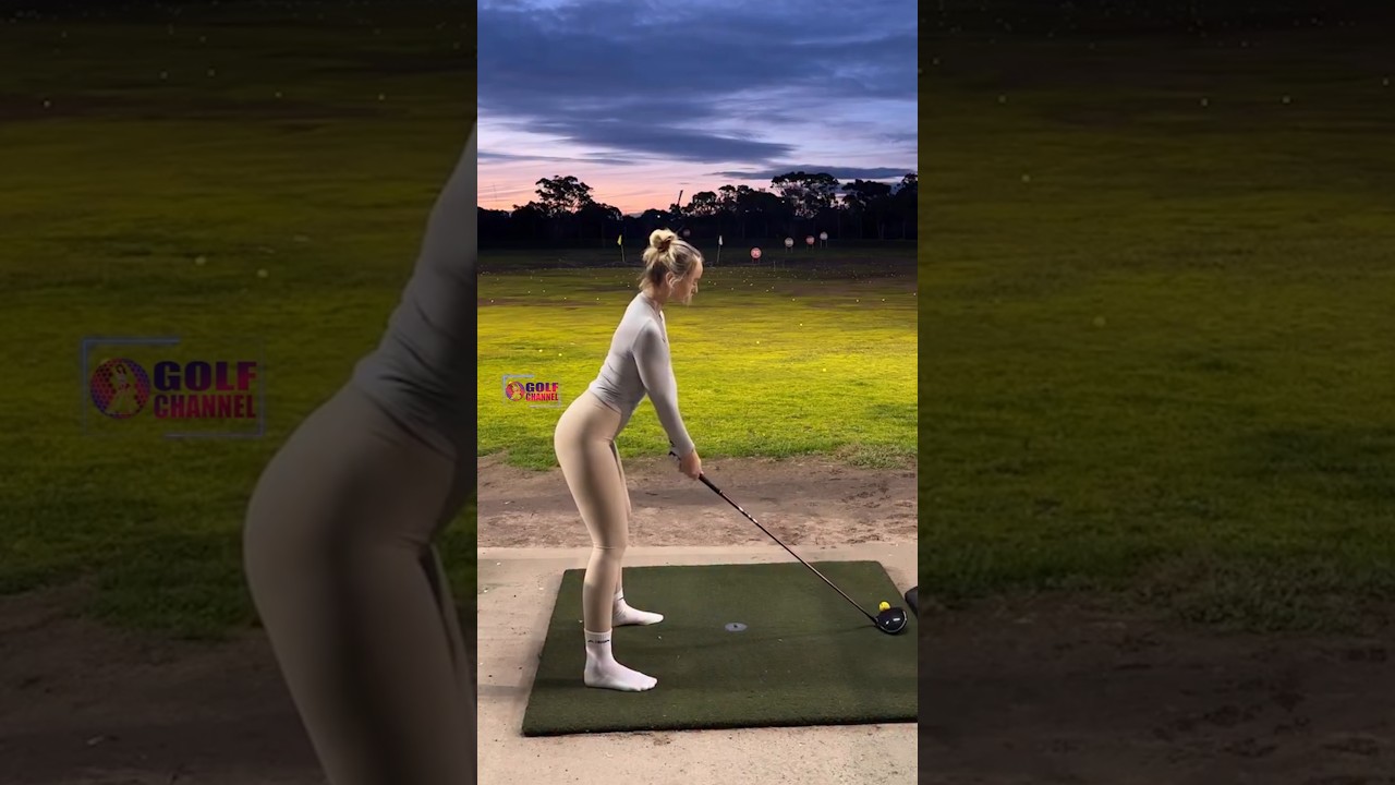 Amazing Golf Swing you need to see | Golf Girl awesome swing | Golf shorts |  Grace Hallinan Amazing Golf Swing you need to see | Golf Girl awesome swing | Golf shorts |  Grace Hallinan