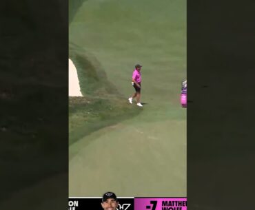 Wolff was making eagles from everywhere last week!