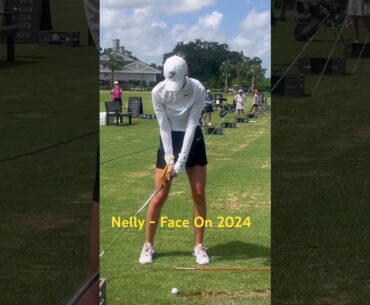 Nelly Korda | Swing Face On 2024