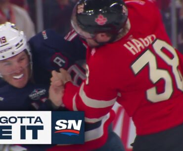 GOTTA SEE IT: 3 Fights In 9 Seconds In Canada vs. USA 4 Nations Rivalry Game
