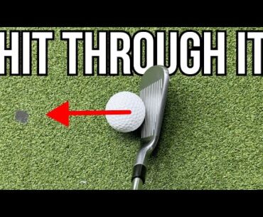 How to Hit Through the Ball