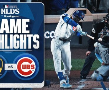 Brewers vs. Cubs NLDS Game 4 Highlights (10/9/25) | MLB Highlights