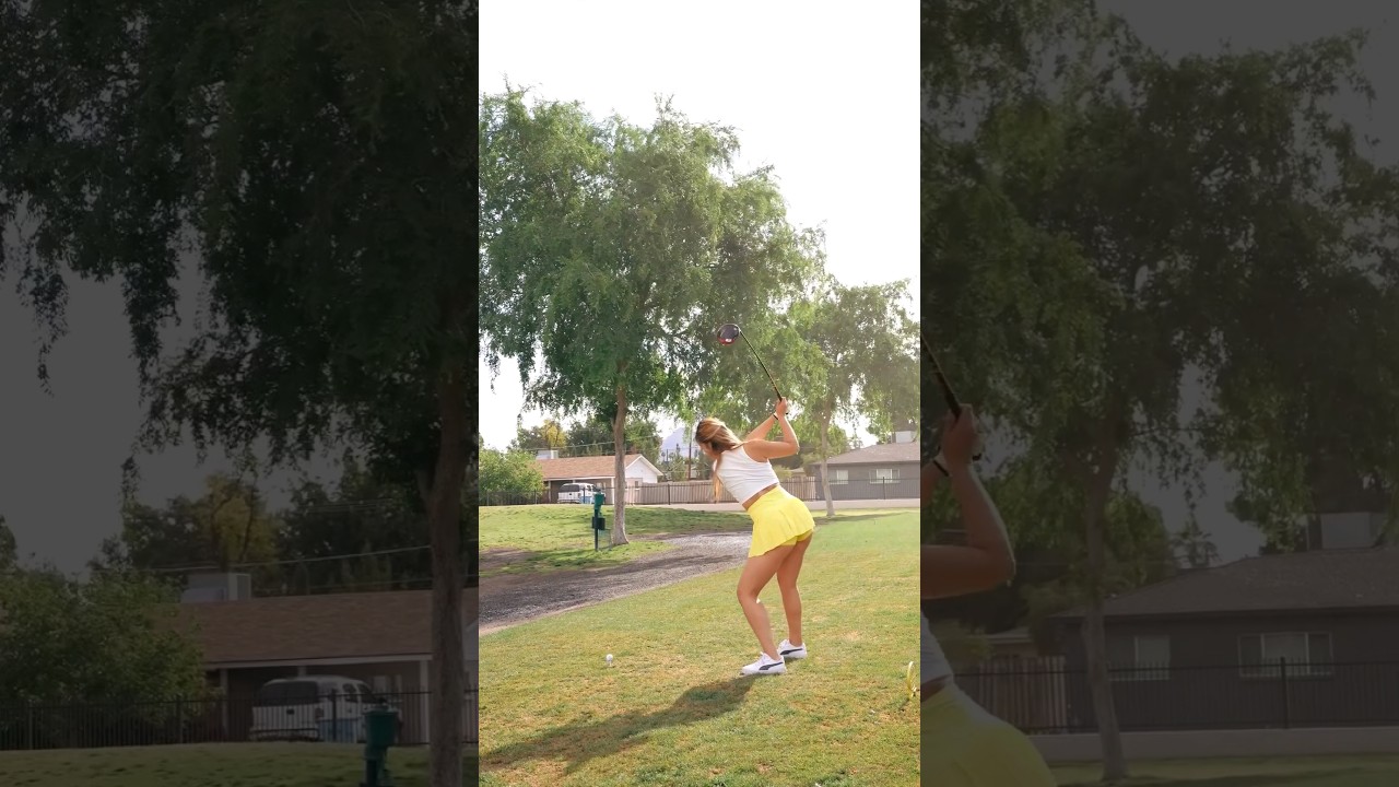 Clair He #golf #golfswing #shorts Clair He #golf #golfswing #shorts