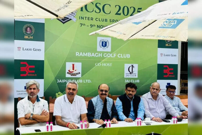 Inter-Club Sports Carnival in Jaipur from Nov 7-9; Rambagh Golf Club, Jai Club and Jaipur Club to jointly host three-day meet | Jaipur News