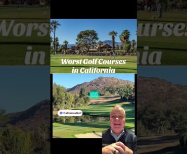 What Are the Worst Golf Courses in Each State? (California)