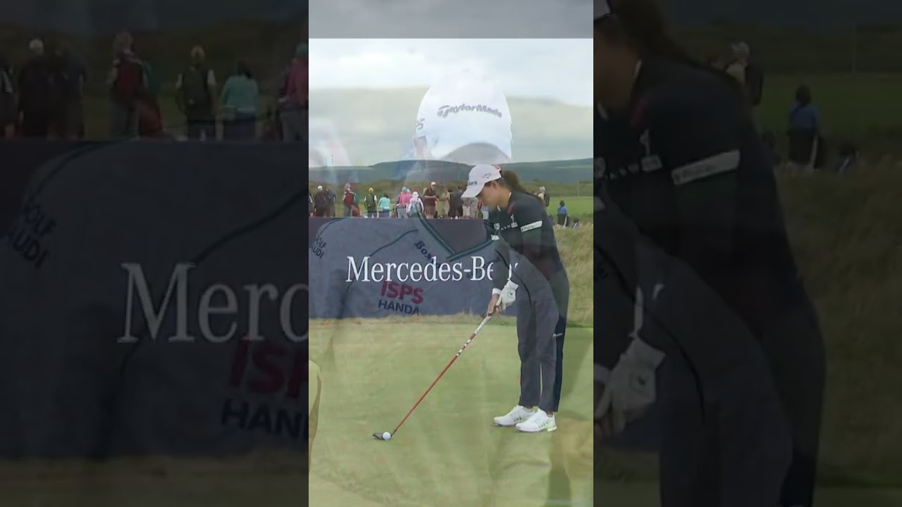 Charley Hull Nearly Takes Out Minjee Lee! 😳💥 #golf #aigwo Charley Hull Nearly Takes Out Minjee Lee! 😳💥 #golf #aigwo