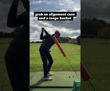 Stop Coming Over the Top! Keep the Club Behind You | Golf Swing Tip