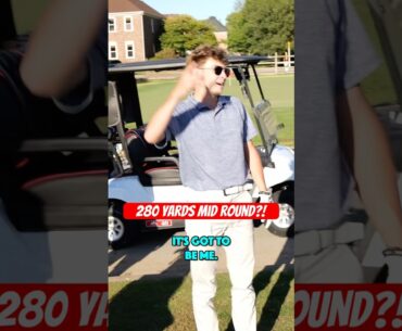 Calling out a golfer MID ROUND for $400👀