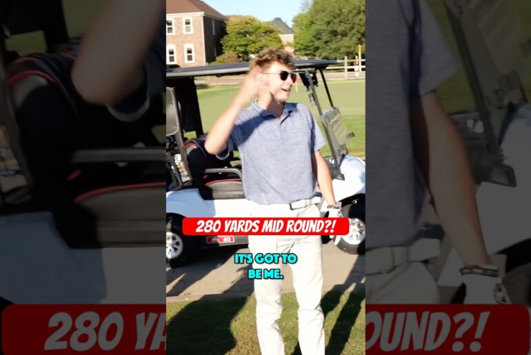 Calling out a golfer MID ROUND for $400👀