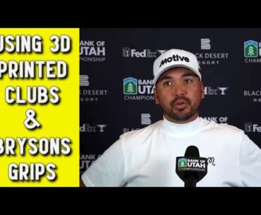 Jason Day On 3D Printing His OWN Golf Clubs & Jumbo Grips?!