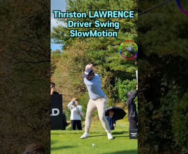 Thriston LAWRENCE(트리스톤 로렌스) Driver Swing SlowMotion #드라이버백스윙#thristonlawrence#golfswingslowmotion