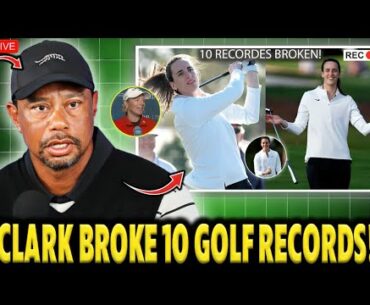 2 MIN AGO:Tiger Woods SHOCKED! Caitlin Clark Makes History After Breaking a Top 10 Golf World Record
