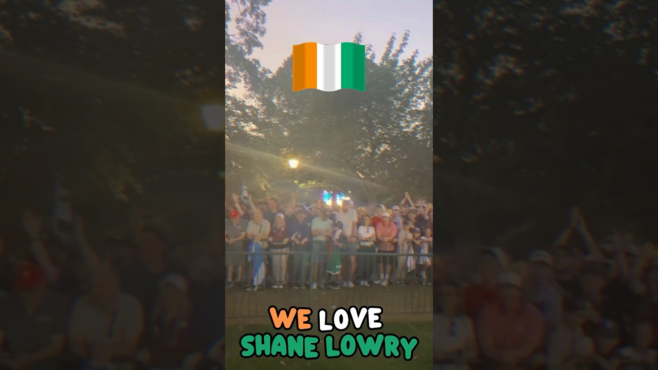 Shane Lowry’s Ryder Cup Celebration 🏆 Shane Lowry’s Ryder Cup Celebration 🏆