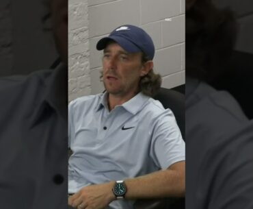 Exhale Tommy Fleetwood! #shorts #golf #pgatour