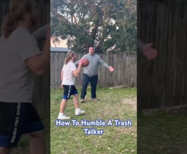 How To Humble A Trash Talker! #shorts #fyp #espn #basketball #trashtalk