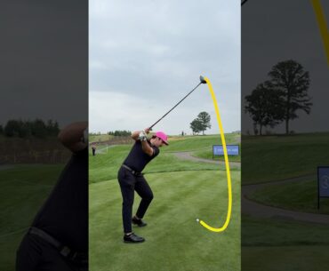 Matt Wolff 3D golf swing on Shot Tracer app.