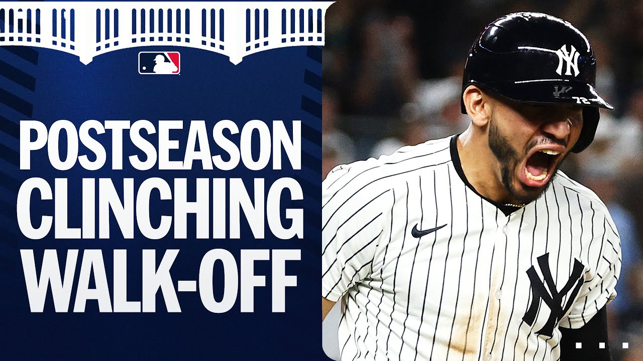 FULL COMEBACK: The Yankees WALK IT OFF and are headed to the Postseason! ποΈ FULL COMEBACK: The Yankees WALK IT OFF and are headed to the Postseason! ποΈ