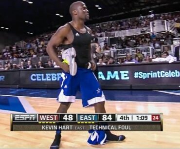 Kevin Hart's Most Hilarious NBA Celebrity Game Moments 😂