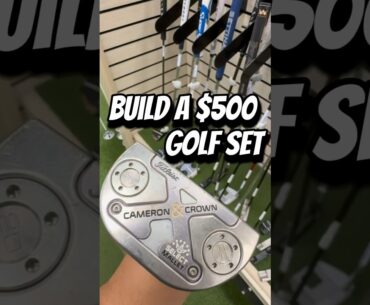 Build a $500 golf set at pga superstore #pga #golf #golfset #scottycameron #taylormade