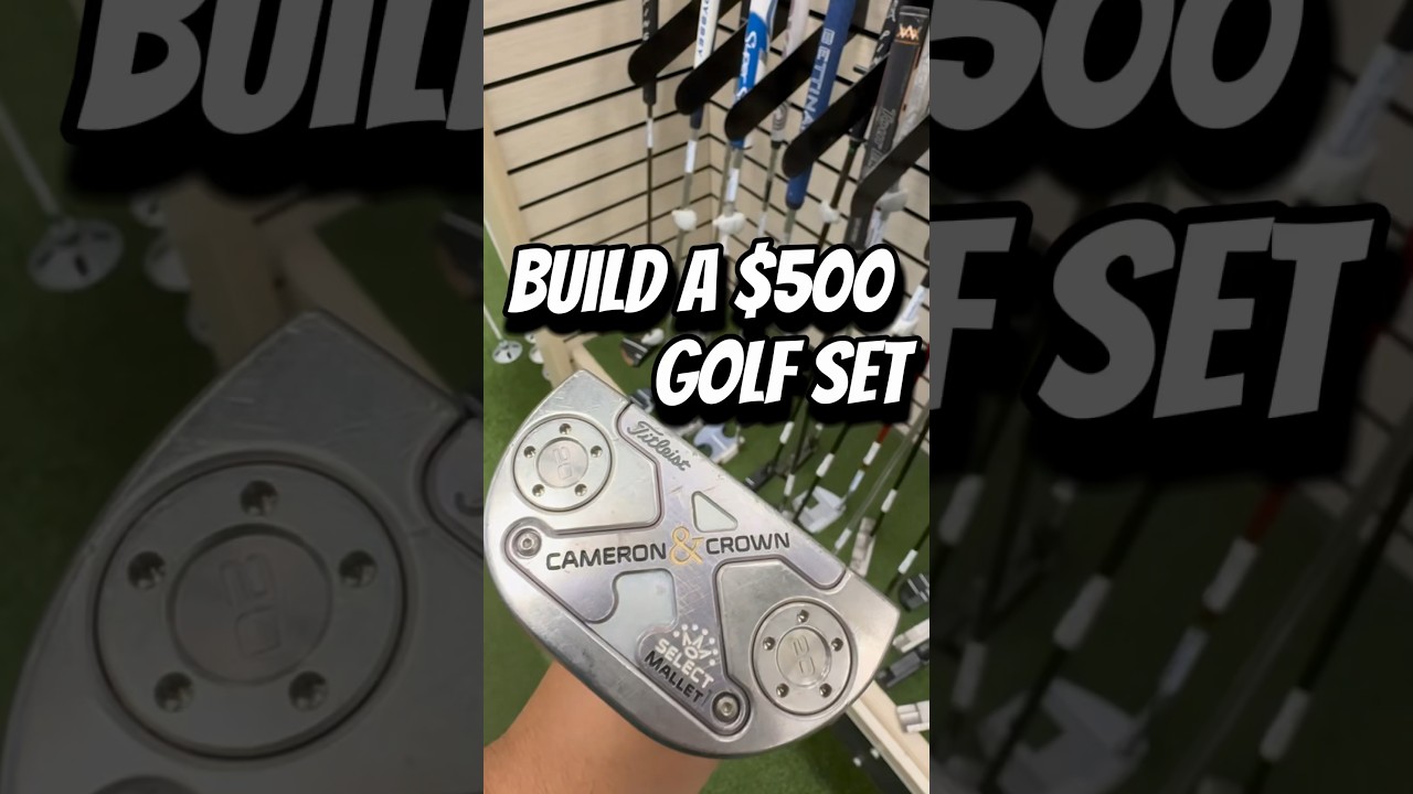 Build a $500 golf set at pga superstore #pga #golf #golfset #scottycameron #taylormade Build a $500 golf set at pga superstore #pga #golf #golfset #scottycameron #taylormade