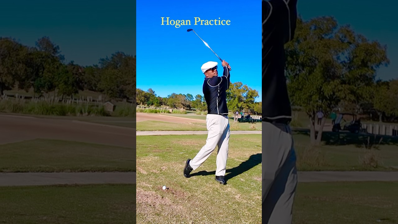 Hogan Practice w/Golf Swing Shirt Hogan Practice w/Golf Swing Shirt