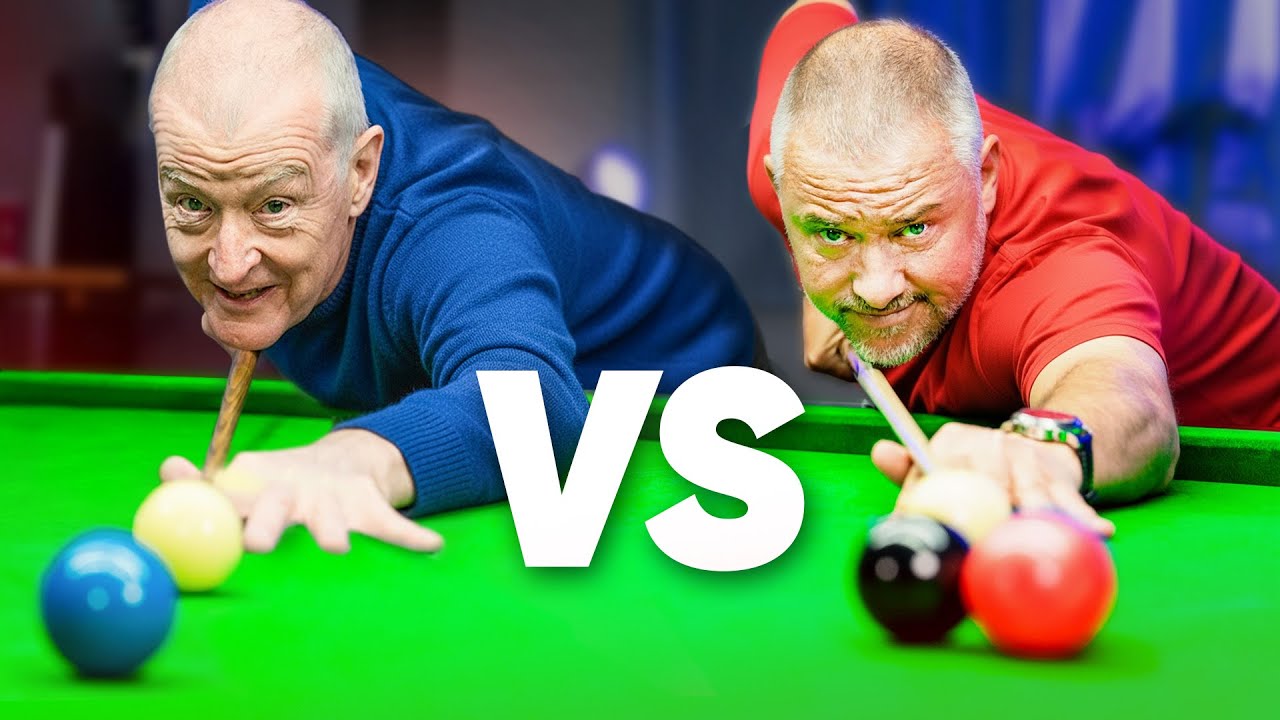 Steve Davis vs Stephen Hendry in a Snooker Skills Showdown! Steve Davis vs Stephen Hendry in a Snooker Skills Showdown!