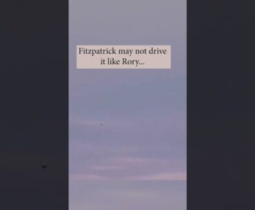 Golf Lesson from Matt Fitzpatrick | Plan Misses & Play to Strengths