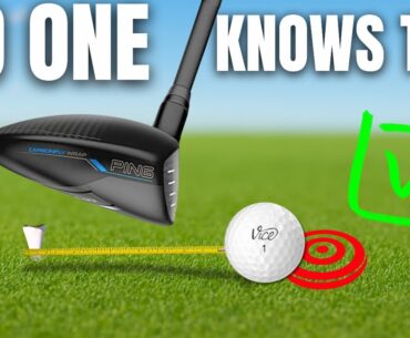 NEW method to hit FAIRWAY WOODS EXTREMELY consistently!