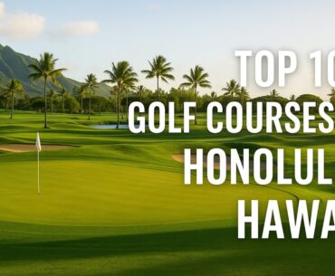 Top 10 Golf Courses in Honolulu You Have to See!