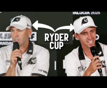 Garcia & Puig On RYDER CUP Talks & DPWT Fines :: Sergio Reveals All!