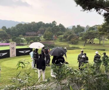 Genesis Championship DPWorld tour 우정힐스 CC 제네시스 챔피언십 배용준 프로 Bae Yongjun  2025.10.26