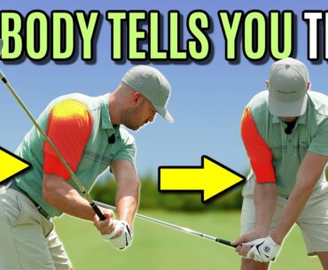 Hitting The Ball With Your Right Elbow Makes The Golf Swing So Much Easier