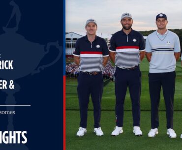 Åberg & Fitzpatrick vs Scheffler & Henley | Full Match Highlights | 2025 Ryder Cup