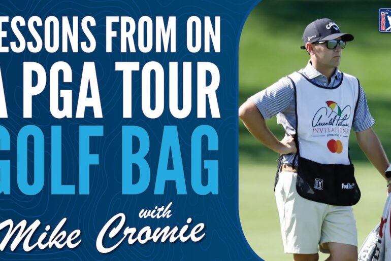 Golf Lessons from on a PGA TOUR Golf Bag with Mike Cromie
