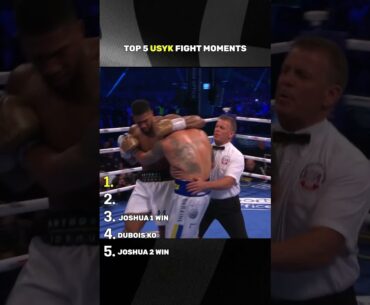 Oleksandr Usyk's Top 5 moments 👑