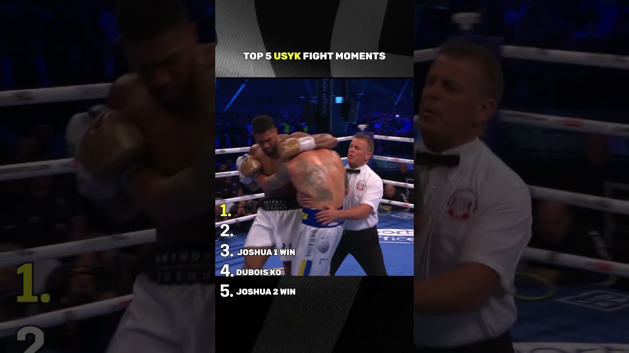 Oleksandr Usyk’s Top 5 moments 👑 Oleksandr Usyk's Top 5 moments 👑