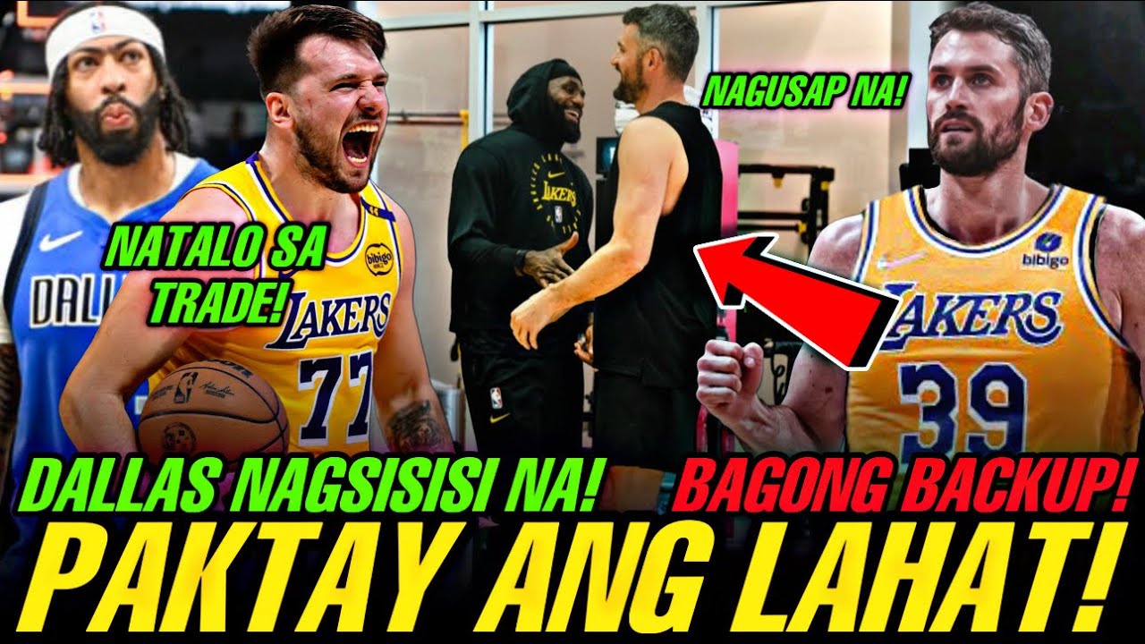 YARE NA! KEVIN LOVE WALA NG KAWALA SA LAKERS! BACK UP NI AYTON! DALLAS NAGSISISI NG ITRADE SI LUKA! YARE NA! KEVIN LOVE WALA NG KAWALA SA LAKERS! BACK UP NI AYTON! DALLAS NAGSISISI NG ITRADE SI LUKA!