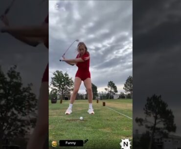 Ladies Golf Short!🥰🥰 #funny #reels #shorts #golf #ladies #beautiful #beautifulgirl #shortvideo #100k
