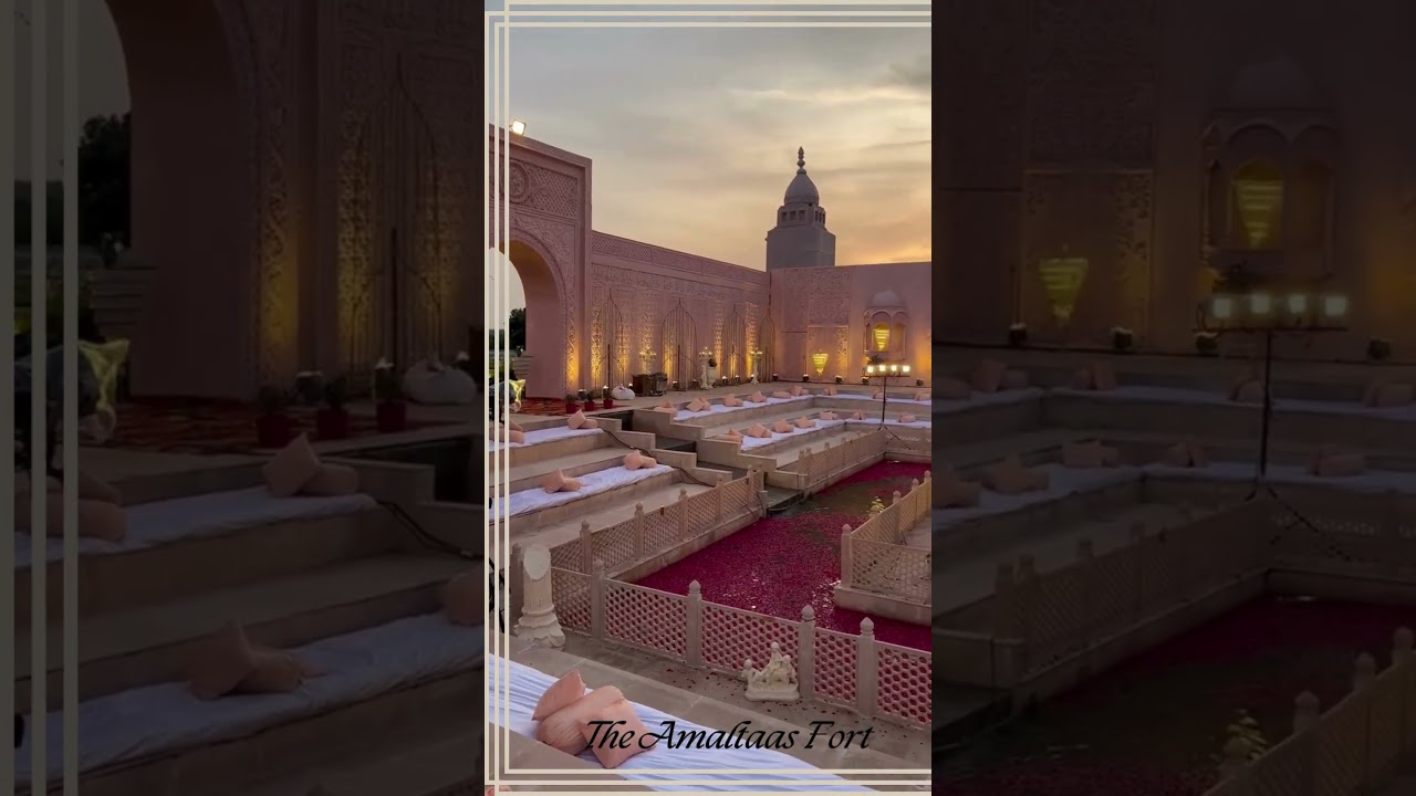 Hyderabad’s Hidden Gem! 🌺 Say ‘I Do’ at This Breathtaking Wedding Mahal with a FLOATING Mandap!😍✨ "Hyderabad's Hidden Gem! 🌺 Say 'I Do' at This Breathtaking Wedding Mahal with a FLOATING Mandap!😍✨"