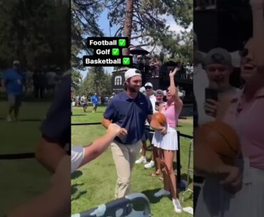 Josh Allen, good at sports 🏈⛳🏀